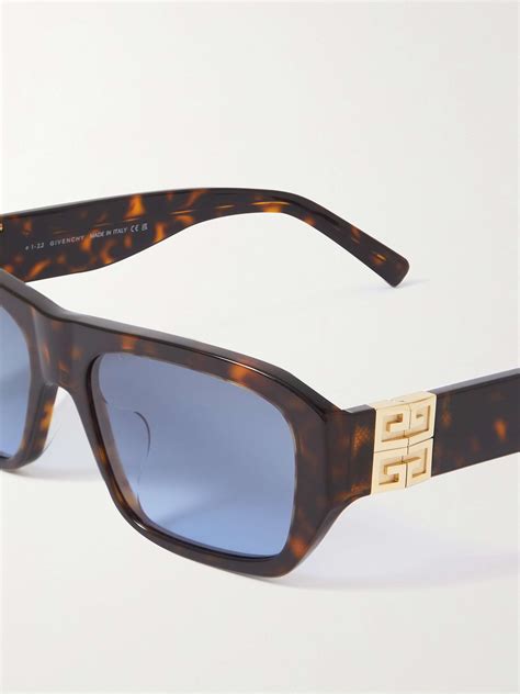 givenchy square tortoise frame sunglasses|GIVENCHY EYEWEAR 4G square.